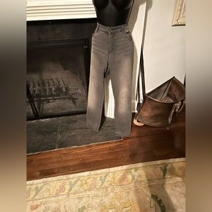 Good as new Vintage America Jeans 10R/30 boho skinny faded gray color y2k look